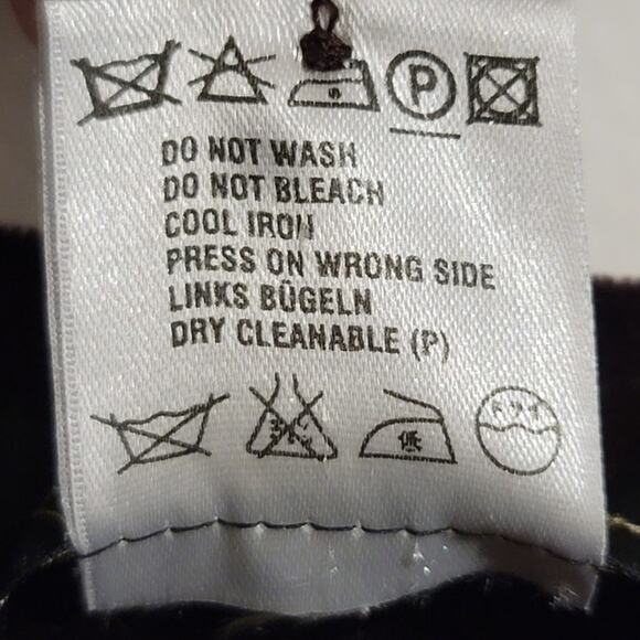 ESCADA Velvet Pants Wine Maroon Burgundy Flare Kick Boot Trousers 8 / 38 NEW - Picture 6 of 11